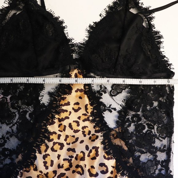 Victoria's Secret Sexy Leopard Lace Camisole S - Picture 11 of 16